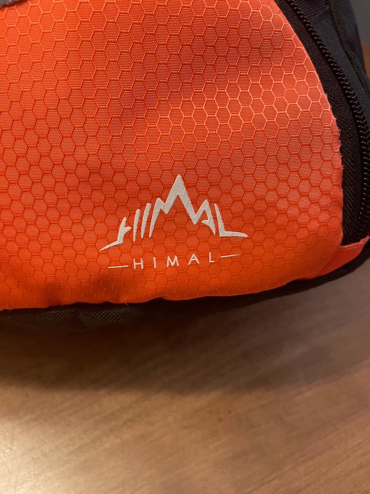 HIMAL backpack fluorescent orange large multi pockets, excellent condition 3