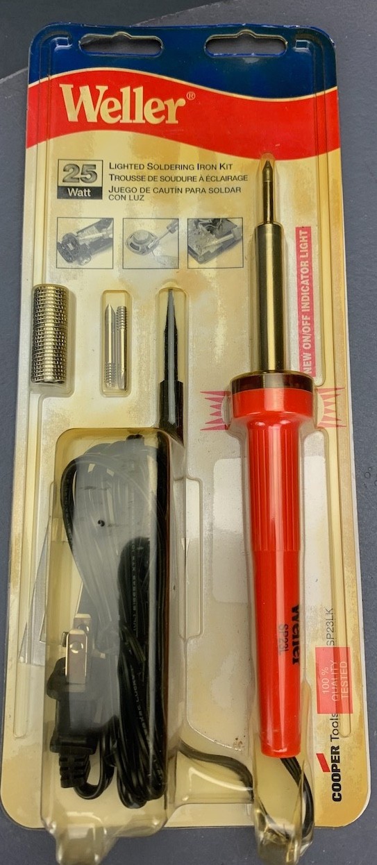Weller 25 Watt Lighted Soldering Iron Kit #SP23LK New in package! T0168 gallery
