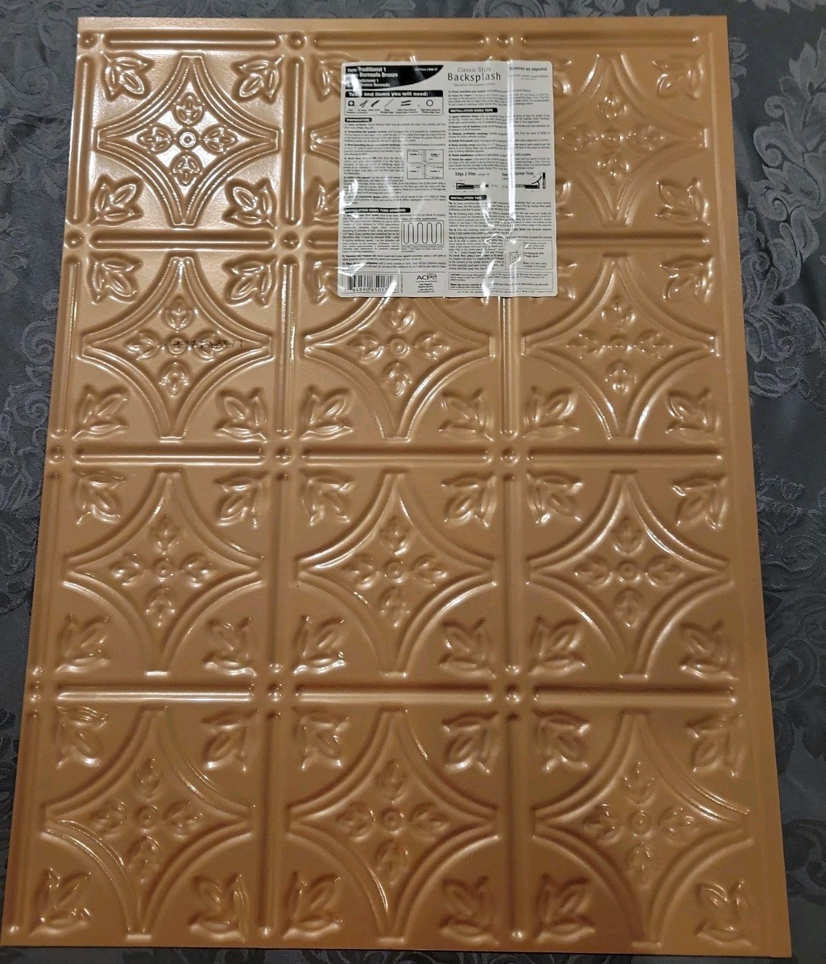 Bermuda Bronze Backsplash Thermoplastic Panels gallery