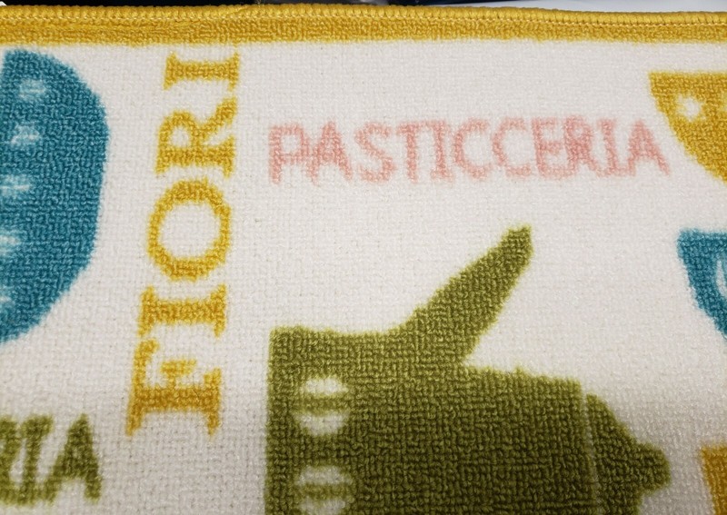 PRINTED NYLON KITCHEN RUG (nonskid latex back)(16"x24") rec, PASTICCERIA, EHF gallery
