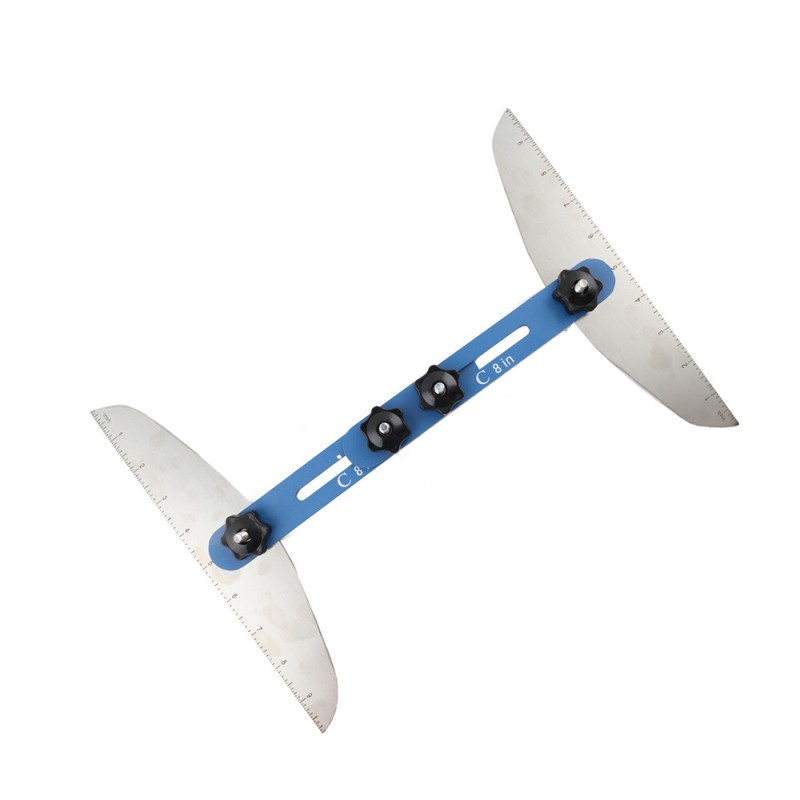 Stair Treads Template Tools Measuring Tool Tool Adjustable Ruler 11-60in Durable gallery
