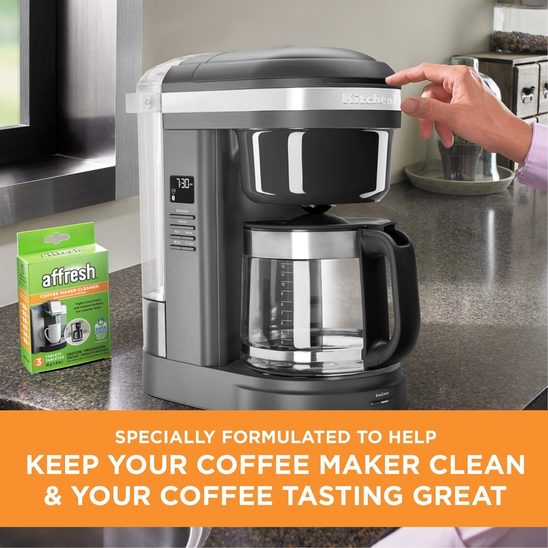 Coffee Maker Cleaner, Works with Multi-cup and Single-serve Brewers, 3 Tablets gallery