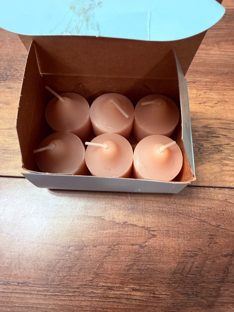 Partylite Jubilation 6 Pack Box Votive Candles