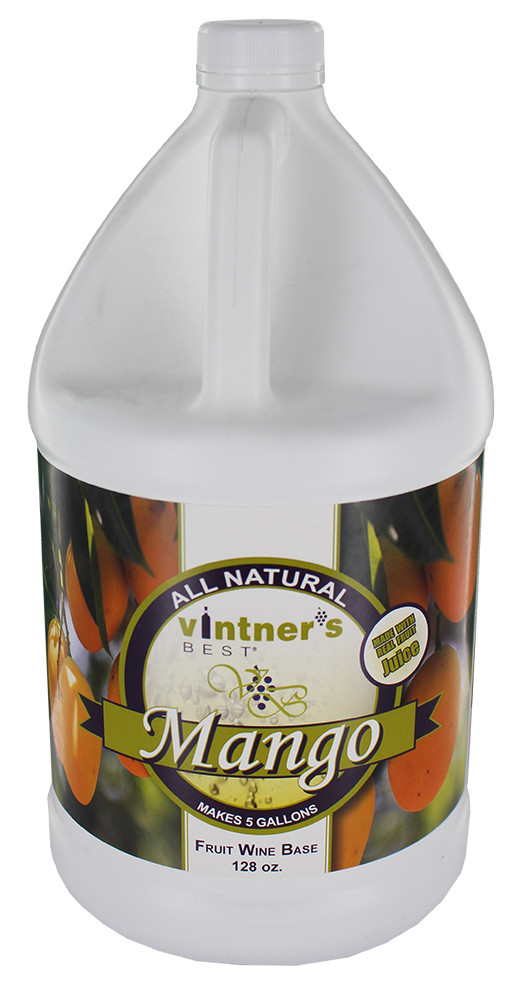 Vintners Best Fruit Wine Base Mango for Home Wine Making 128 oz. Jug gallery