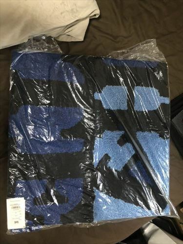 HATE rag mat sync. D * face blue Stolen Space Gallary gallery