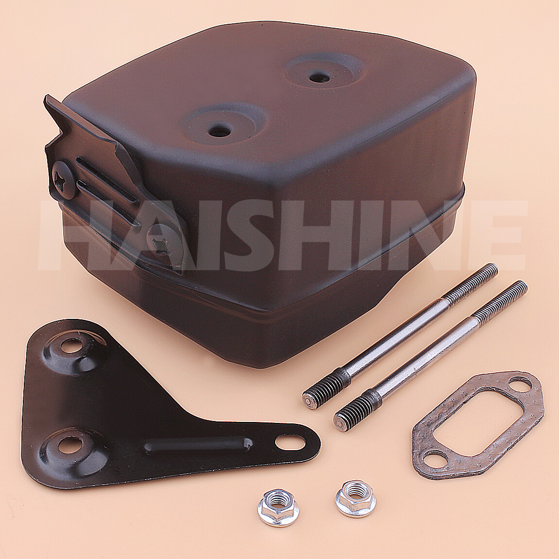 Exhaust Muffler Kit For Husqvarna 266XP 266SE Early Model 61 Chainsaws 501521508 gallery
