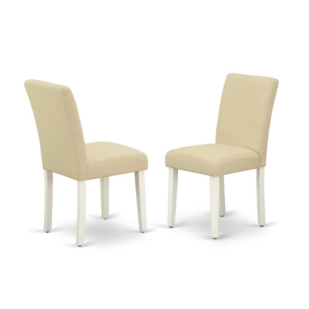 Dining Chair Linen White, ABP2T02 gallery