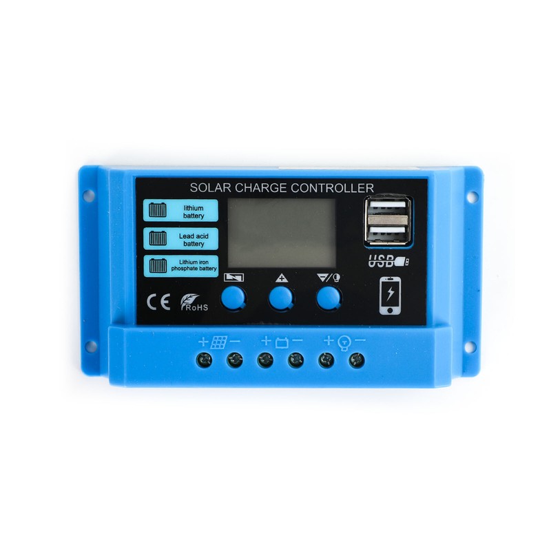 30A PWM Solar Charge Controller 12V 24V Regulator For 100W/200W/300W Solar Panel gallery