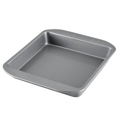 Gray 9×9 Baking Pan Nonstick Bakeware Square Cake Pan Steel Oven Safe Nonstick