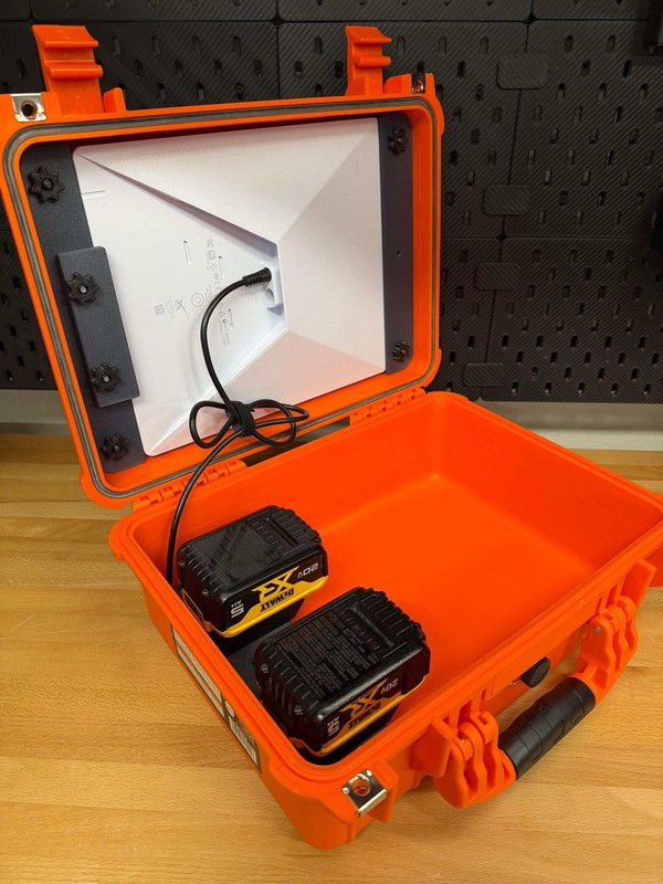 Starlink Mini Portable Case & Battery Power Solution | Apache 3800 - Milwaukee o gallery