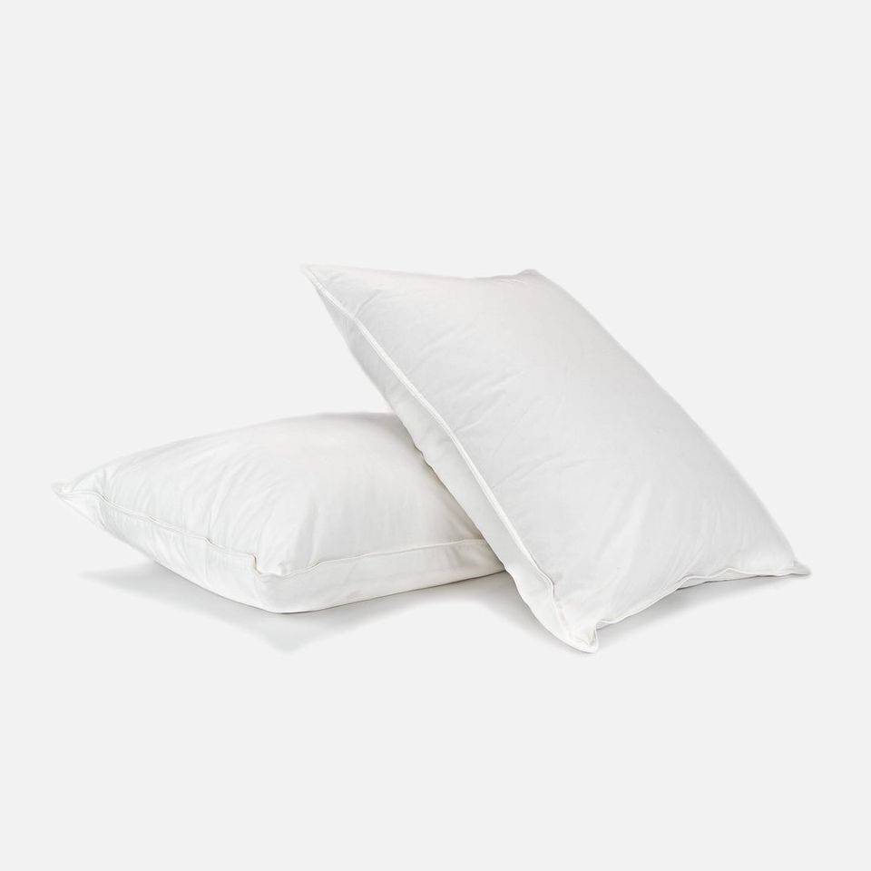 1 pc White Goose Down Feather Bed Pillows Standard Queen King Size Pillow gallery