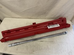 PROTO J6017B Micrometer Torque Wrench 3/4″ Drive 120 ft-lb to 600 ft-lb 2 ft-lb