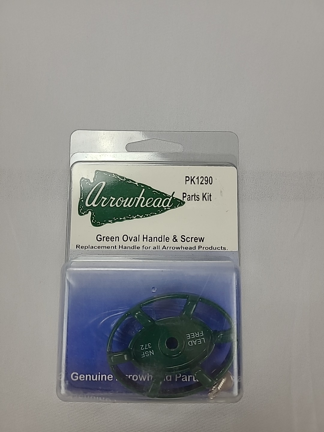 Arrowhead PK1290 Replacement Green Oval Handle & Screw gallery