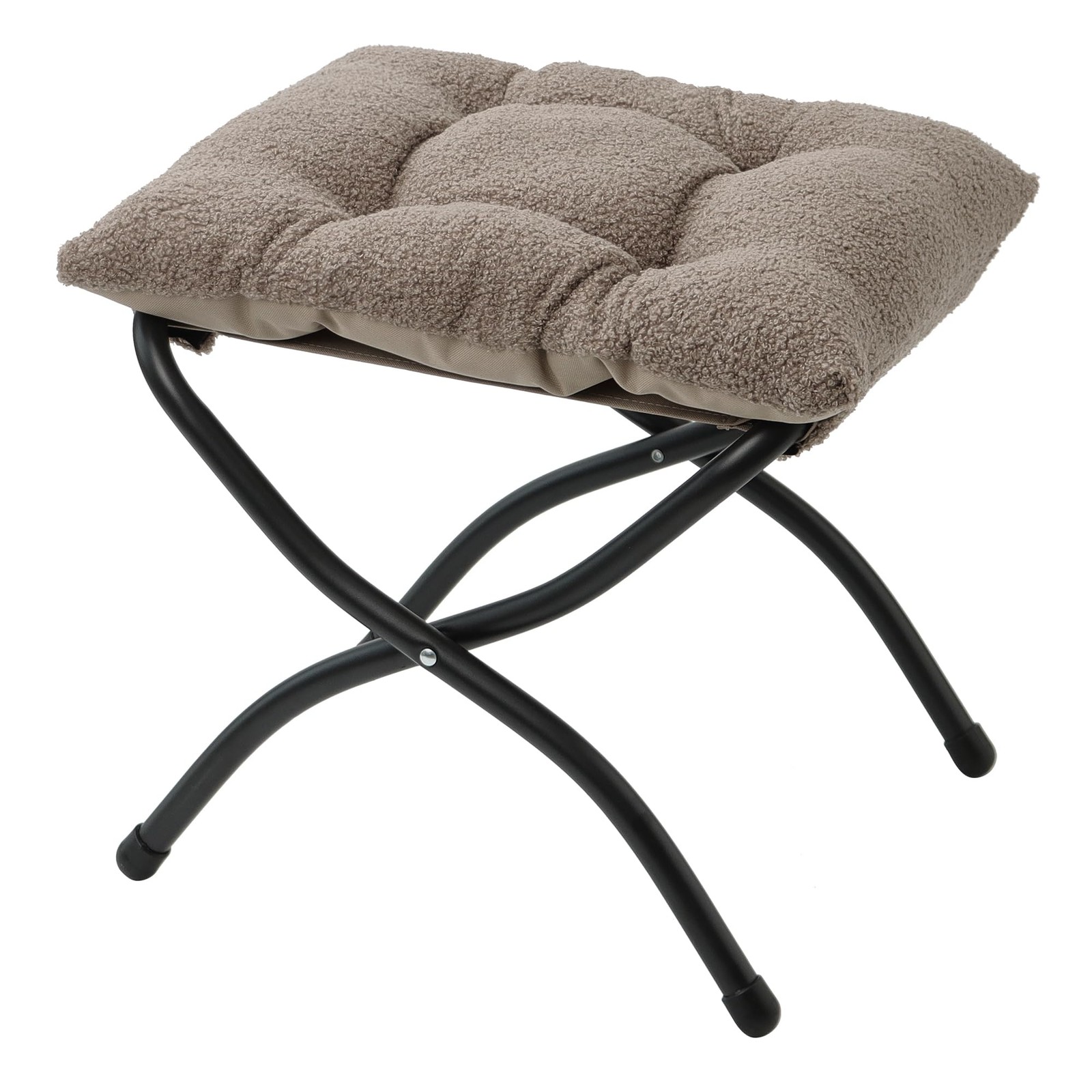 15(H) Folding Ottoman, Foldable Footrest Stool, Portable Small Foot Stool for Co gallery
