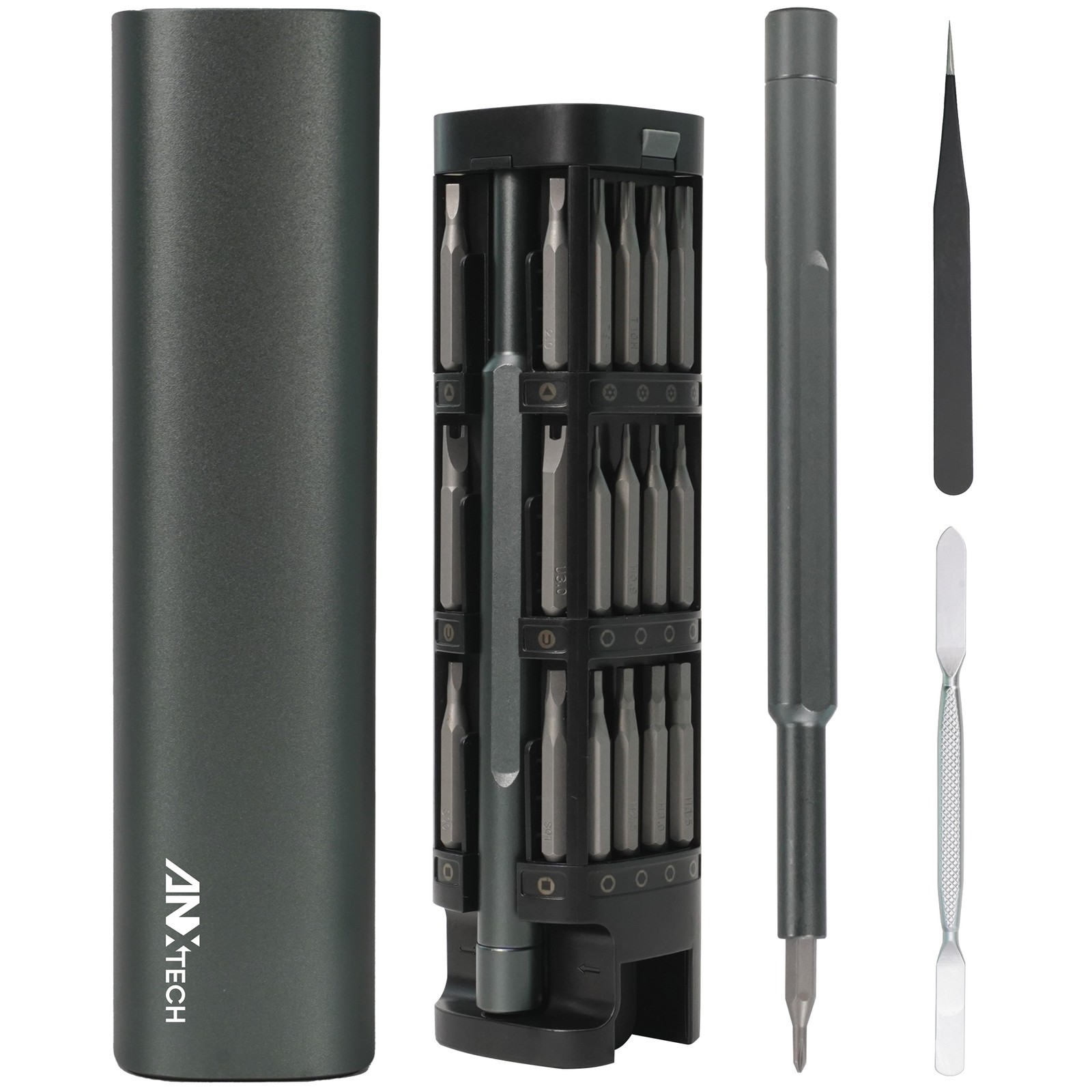 ANXTECH 46 in 1 Piece Mini Precision Screwdriver Set Ergonomic Handle Design gallery
