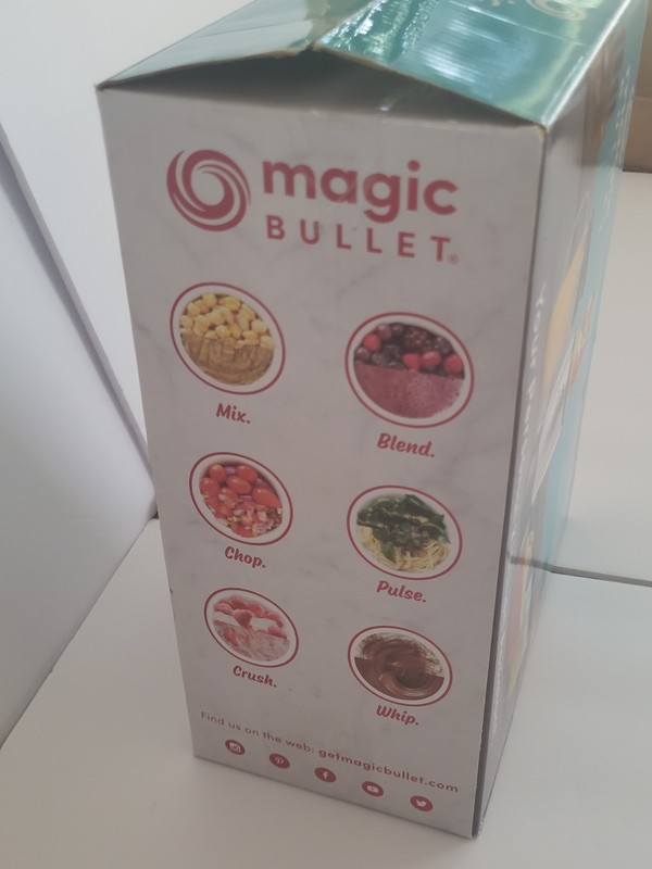Magic Bullet Original Personal Blender MBR-1101 Silver 250 Watt Brand New gallery