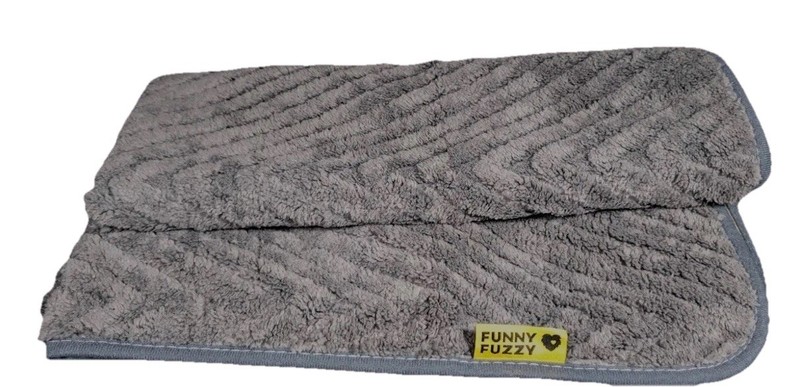 Funny Fuzzy Herringbone Sofa Cover Couch Chenille Furniture Protector-36" X 36" gallery