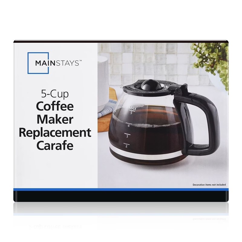 5-Cup Replacement Carafe for Coffee Makers, Plastic & Glass gallery
