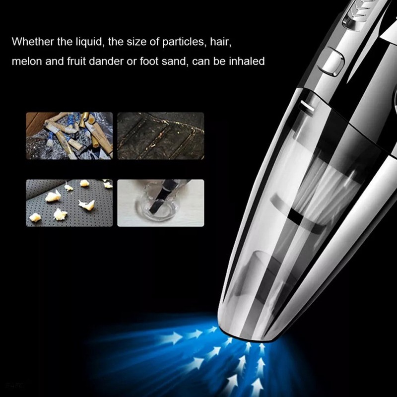 Powerful Car Vacuum Cleaner Portable Wet&Dry Handheld strong Suction Car Vacuum gallery