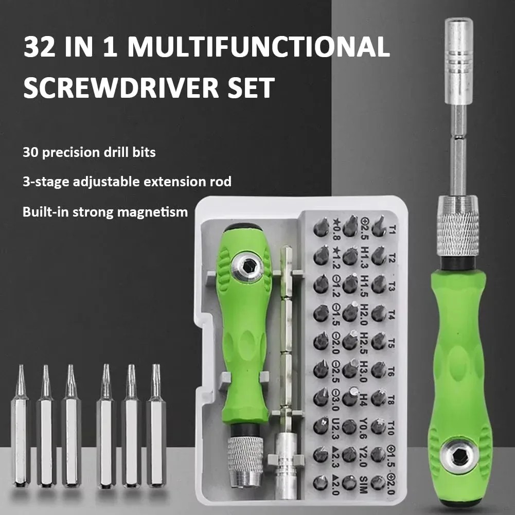 Precision Screwdriver Set 32 in 1 mini magnetic Screwdriver Set maintenance HOVi gallery