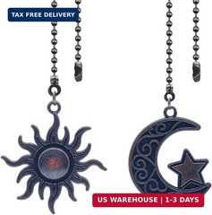 Ceiling Fan Pull Chain Set Decorative Totem Bohemia Pull Chain Pendant Extension