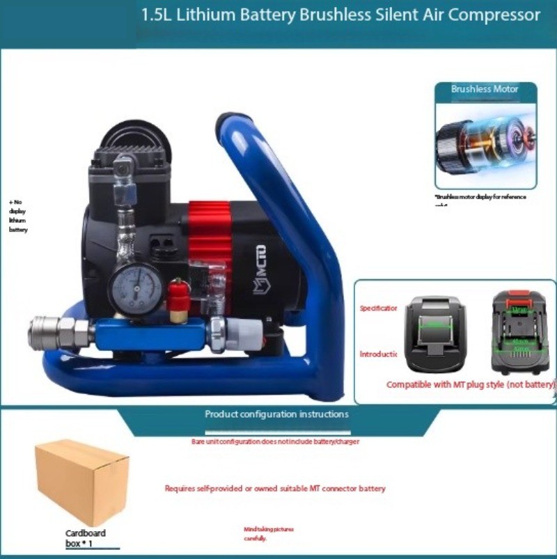 Portable Air Pump Mini Inflator Air Compressor Rechargeable Air Pump