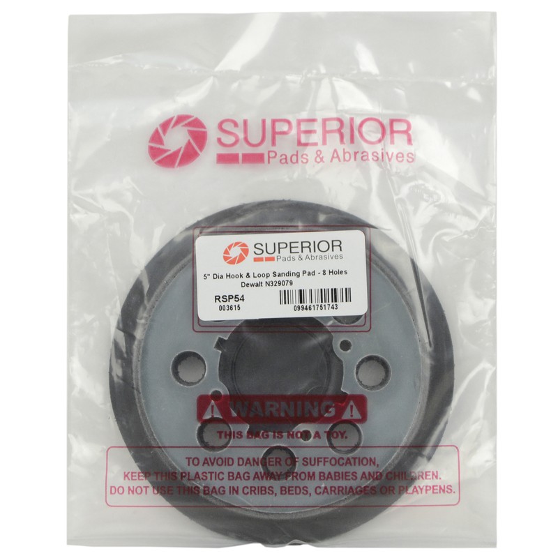 5" Hook & Loop Sanding Pad Plate replaces Dewalt N329079 for DWE6421 DWE6423K gallery