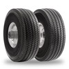 RRQ 10 Inch Solid Polyurethane Tire 4.10/3.50-4 Tire, 10" Flat Free Wheels wi... gallery