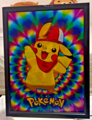 Pokémon-Pikachu-3D Poster 3D Lenticular Flip Effect,3 In One