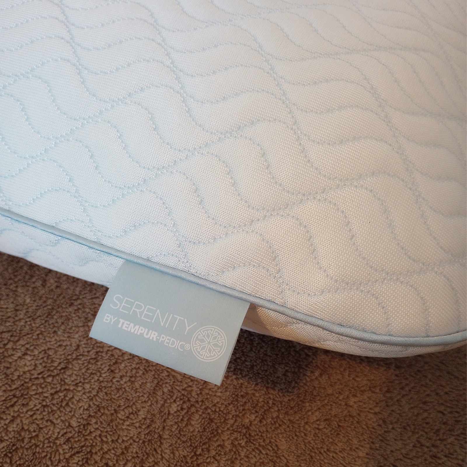 Tempur-Pedic Serenity Cooling Memory Foam Pillow - Standard Size - Zip Cover gallery
