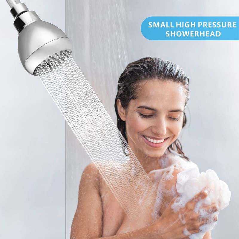 High Pressure Shower Head Powerful Bathroom Pressure Boosting Showerhead Pe... gallery