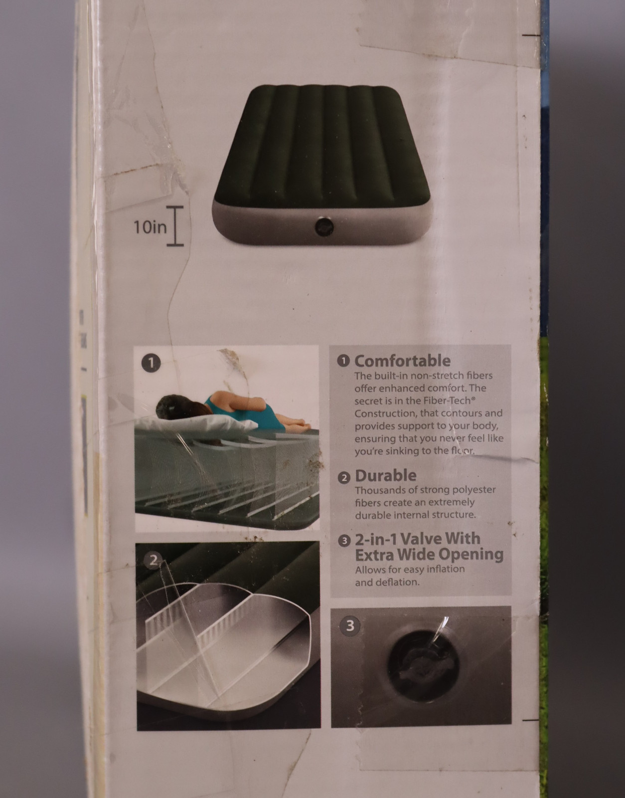 Intex 64107E Dura-Beam Standard Prestige Air Mattress: Fiber-Tech - Twin Size gallery