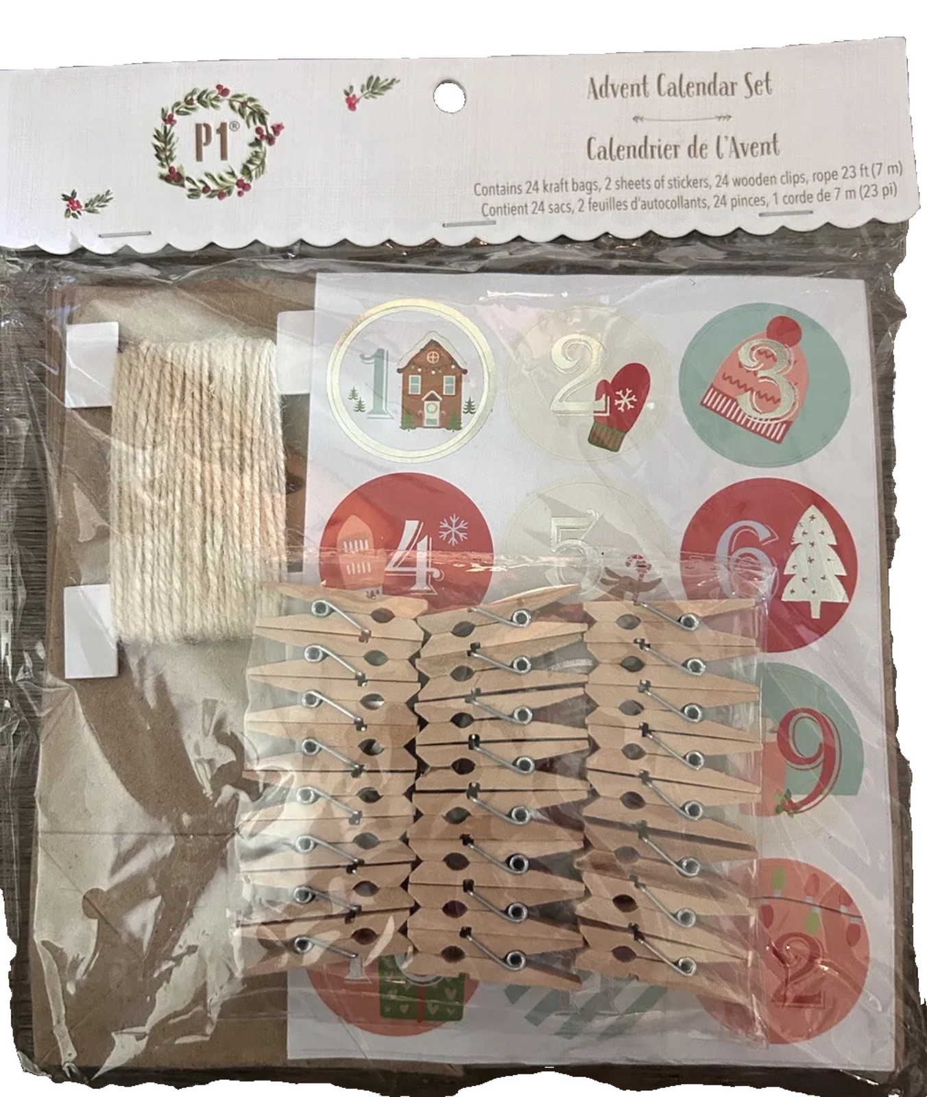 Pier 1 Advent Calendar Make Your Own Craft Countdown To Christmas NEW gallery