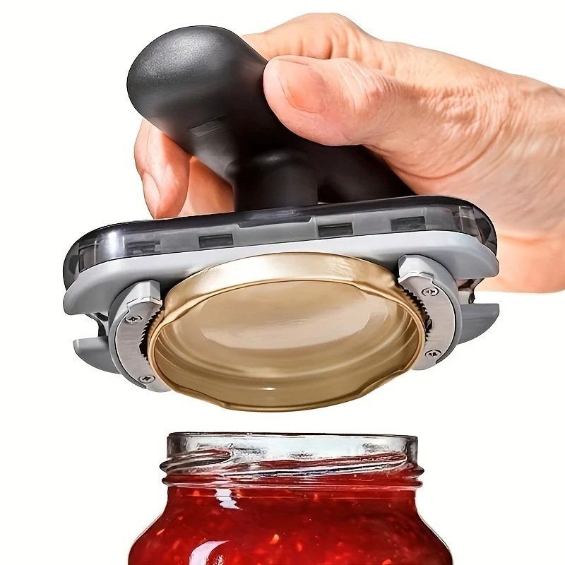 1-Piece Metal Adjustable Multi-Functional Bottle Opener and Can Opener, Easy-To- gallery
