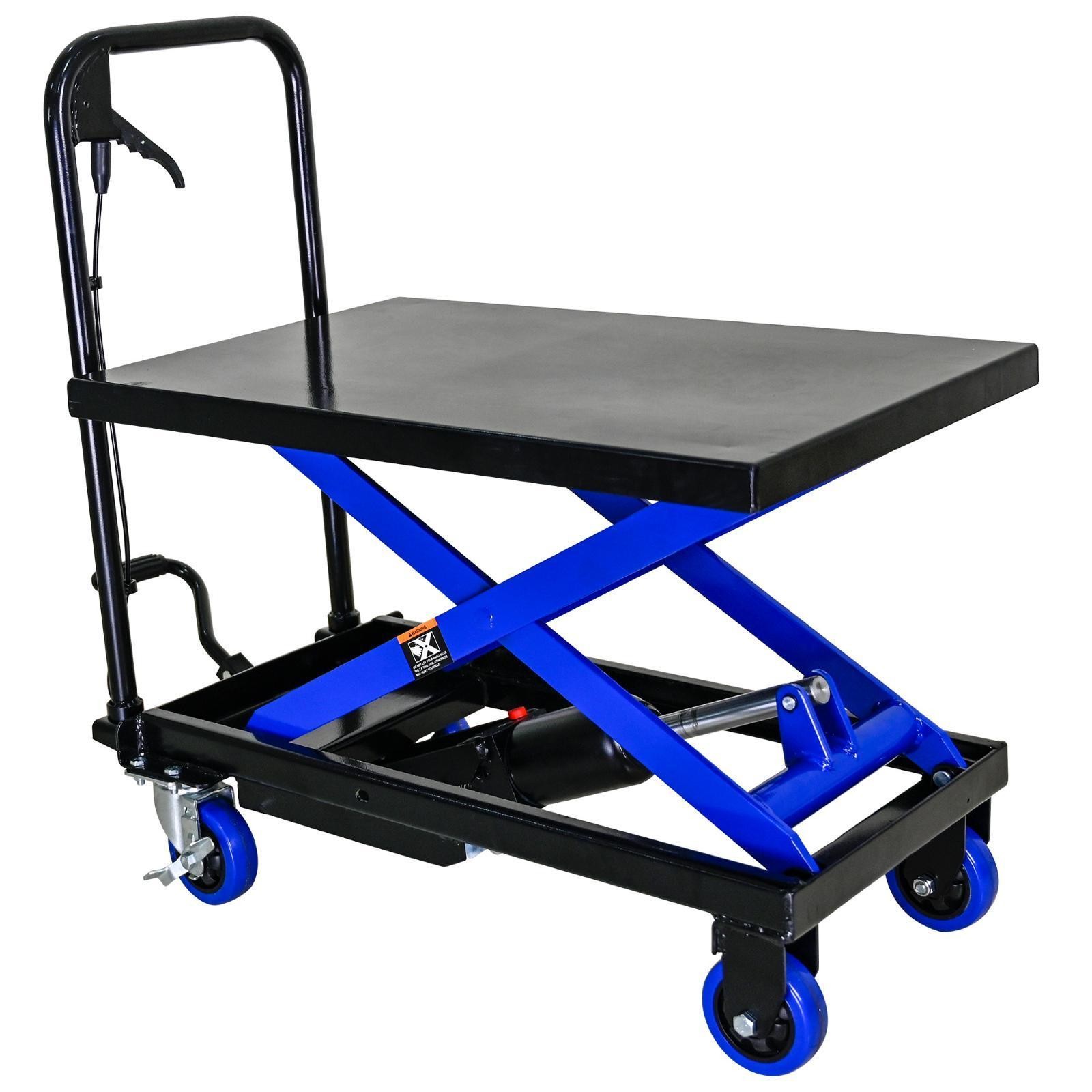 Hydraulic Lift Trolley, 500 Capacity, Heavy Duty Steel with Anti-Rust Coating, gallery