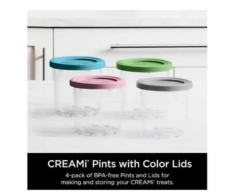 Ninja 4-Pack 16-oz CREAMi Pints gallery