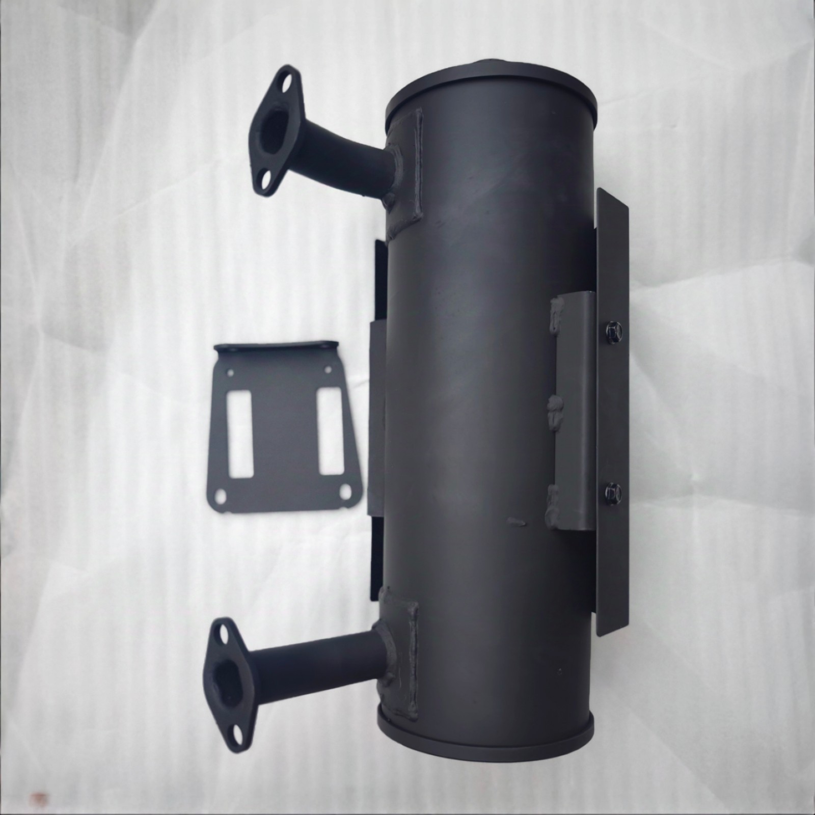 Muffler Fit For Kohler CH18-CH25, CH620-CH740 Oil Filter Side W/ Gasket & Shield gallery