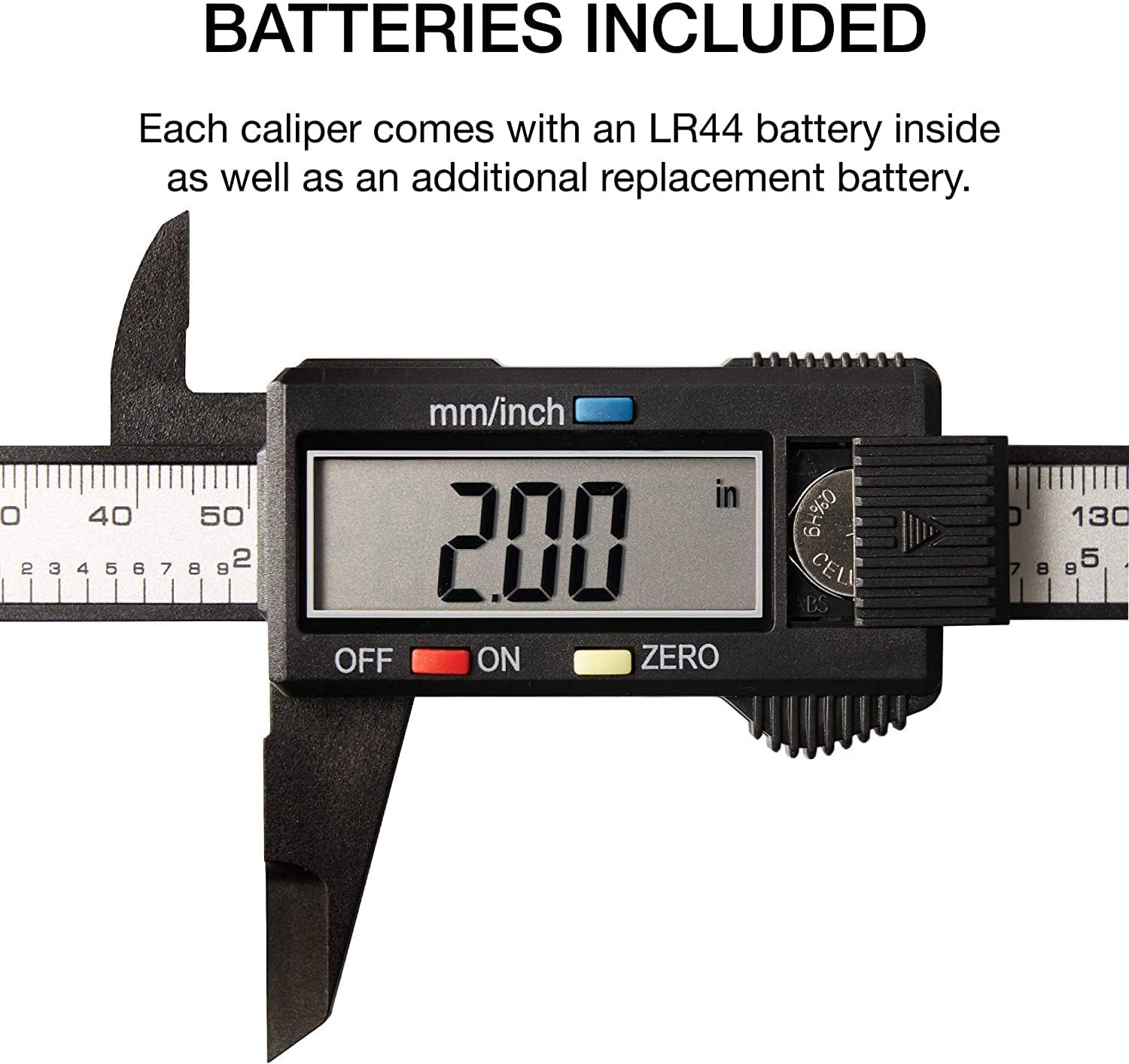 01417A 6” Digital Caliper | Electronic Measuring Tool | Range of 0-6”Or 0-150Mm gallery