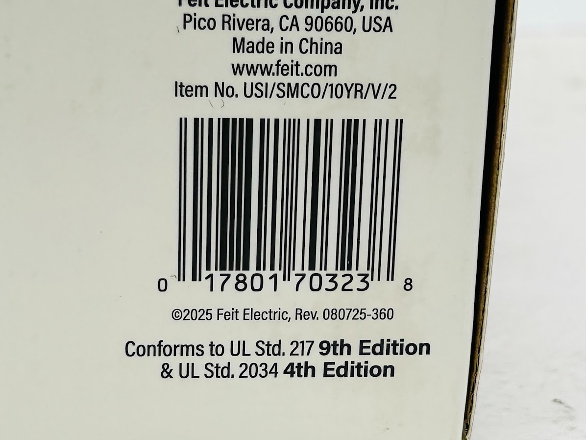 Two 2-packs Battery Combination Smoke and Carbon Monoxide Detector gallery
