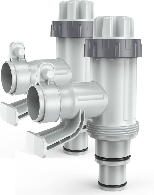 Effortless Pool Maintenance with PATENTED Plunger Valve and Pipe Holder Kit gallery