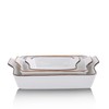 KOOV Bakeware Set, Ceramic Baking Dish 13"L x 9"W x 2.7"H, Pure White gallery