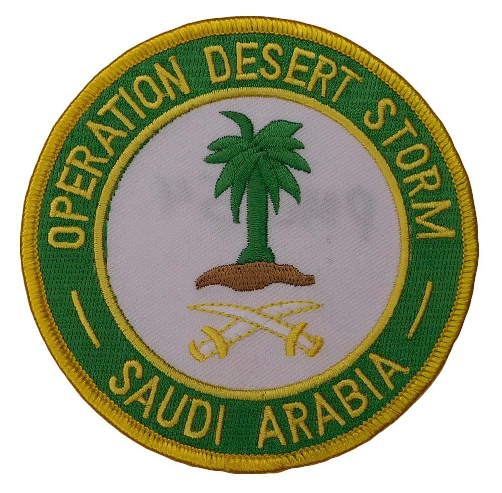 Operation Desert Storm Saudi Arabia Embroidered Iron On Patch PML-054 gallery
