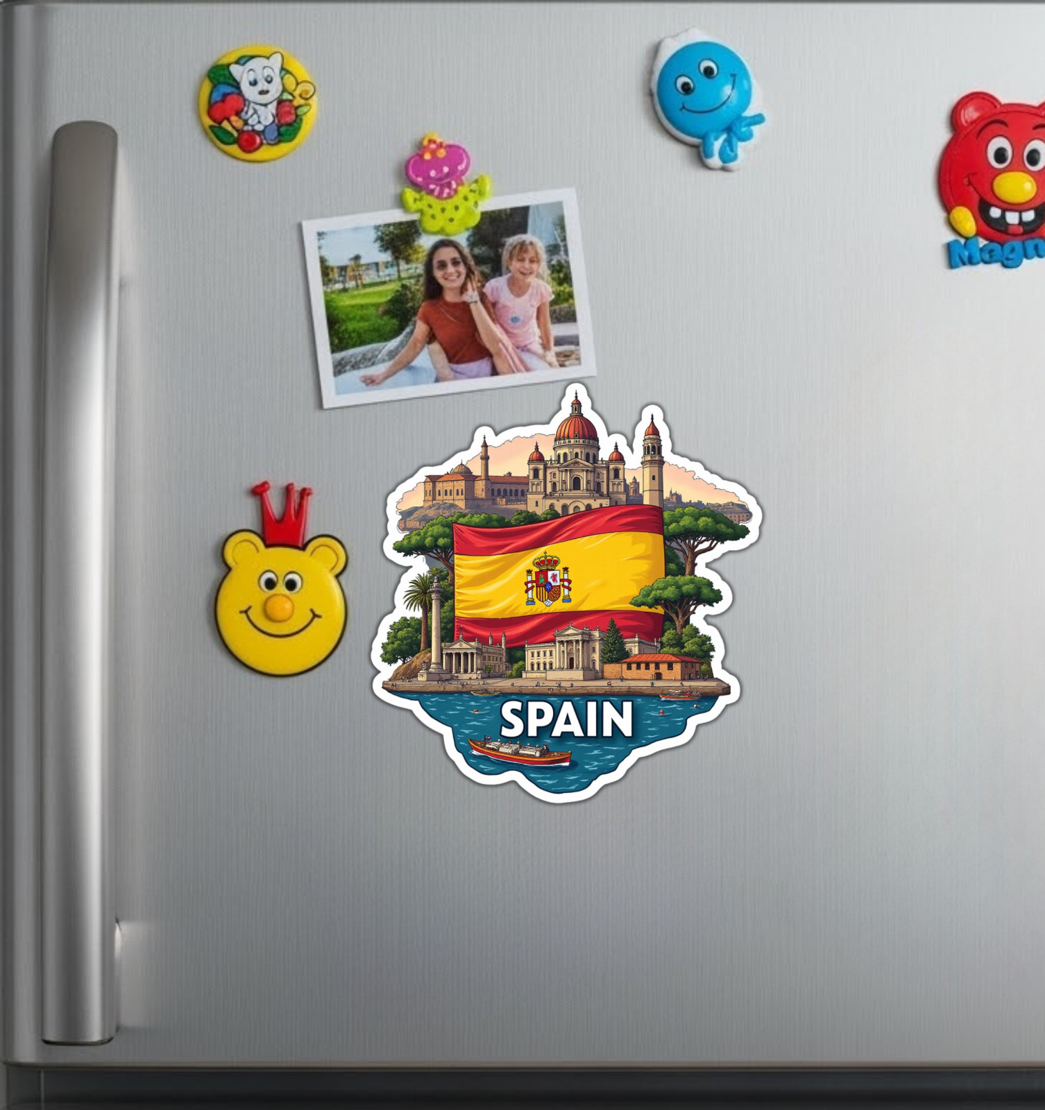 Spain Fridge Magnet or Laptop Sticker gallery