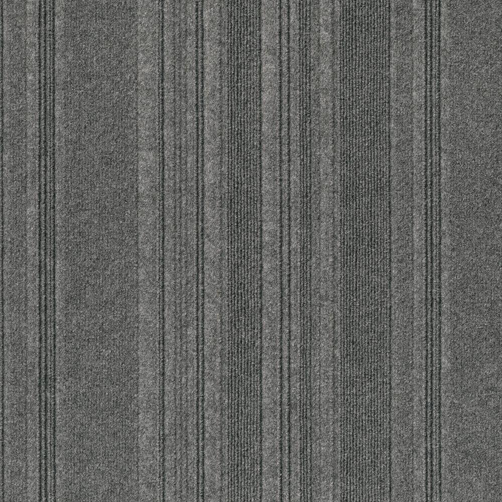 60 Sq. ft Self Adhesive Carpet Tiles Square Peel & Stick 24" x 24" DIY Flooring gallery