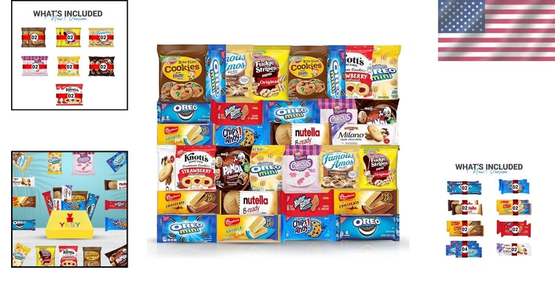 Individually Wrapped Cookies Variety Pack - 32 Count of Delicious Assortments gallery