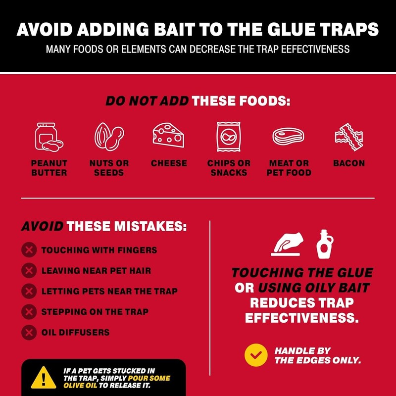 Catchmaster Max-Catch Mouse & Insect Glue Trap 36pk, Mouse Traps Indoor for Home gallery