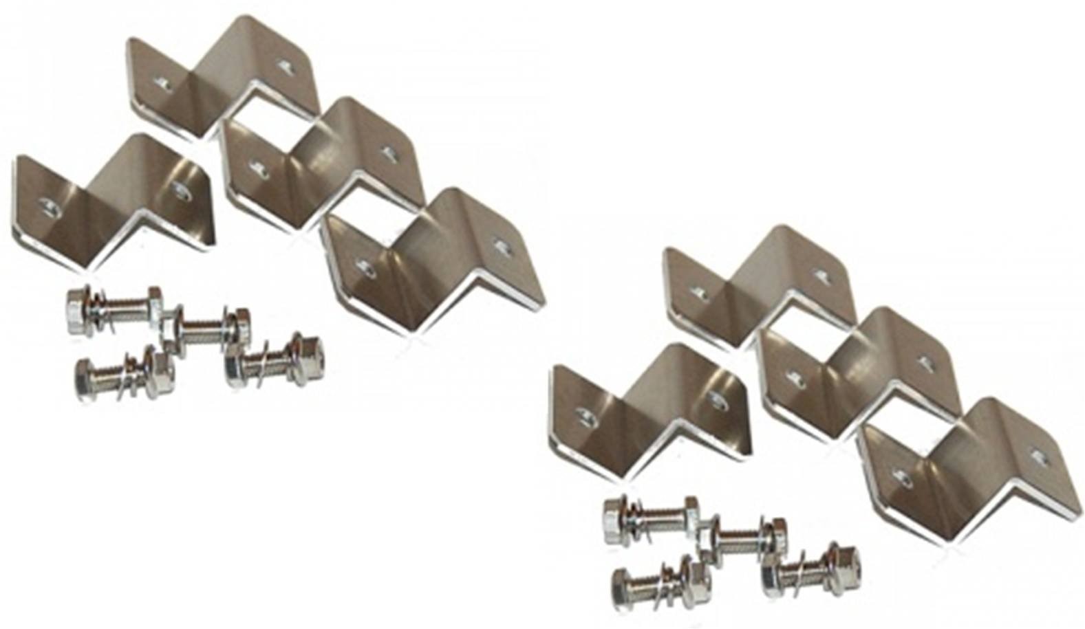 2 Sets Solar Panel Z Bracket Mount Mounting Set RV Boat Off Grid gallery