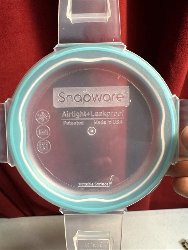 2 Pyrex Lids Snapware -Only 7202R 1 Cup 236 mL Clear Round Bowl A194 gallery