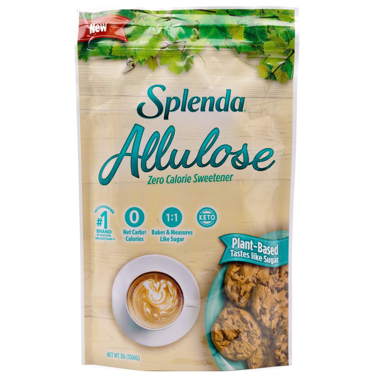 SPLENDA Allulose Plant Based Zero Calorie Sweetener For Baking & Beverages gallery