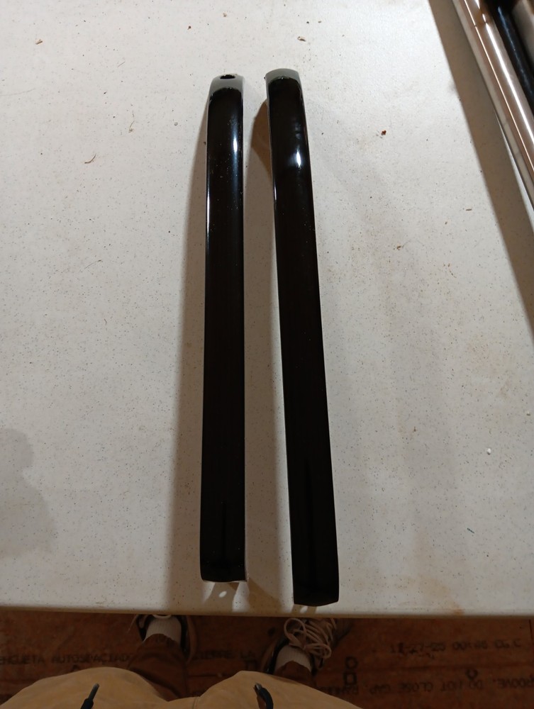 2 Pack WR12X22183 Black Refrigerator Door Handles Set Replaces AP5948588